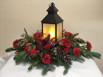 Christmas Glow Keepsake Bouquet from Chillicothe Floral, local florist in Chillicothe, OH