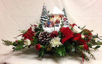 Kinkade's 2016 Jolly Santa Bouquet by Chillicothe Floral from Chillicothe Floral, local florist in Chillicothe, OH
