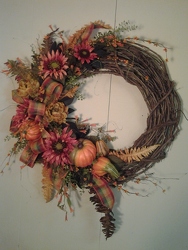 Autumn Wreath from Chillicothe Floral, local florist in Chillicothe, OH
